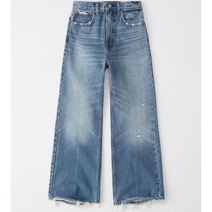 Abercrombie wide leg jeans